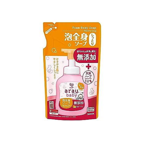 アラウ.ベビー 泡全身ソープ しっとり 400mL 詰替用 アラウ.ベビー 泡全身ソープ しっとり 400mL 詰替用
