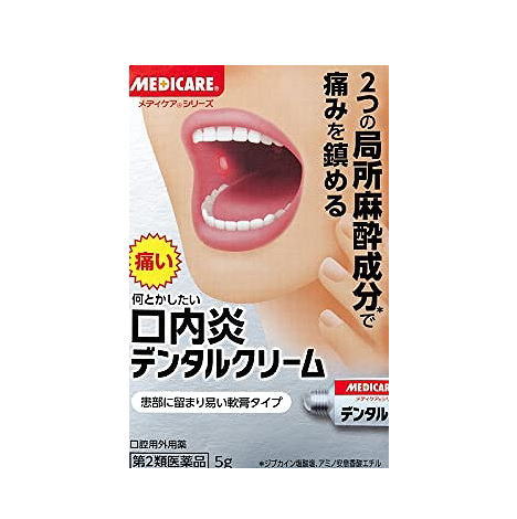 【第2類医薬品】メディケアデンタルクリーム 5g