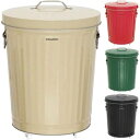 ミヅシマ工業 ダストBOX33C キャスター付き カラー 容量33L トタン ゴミ箱【代引・後払い不可】【時間帯指定不可】【個人宅配送不可】【工事現場への配送不可】(3)