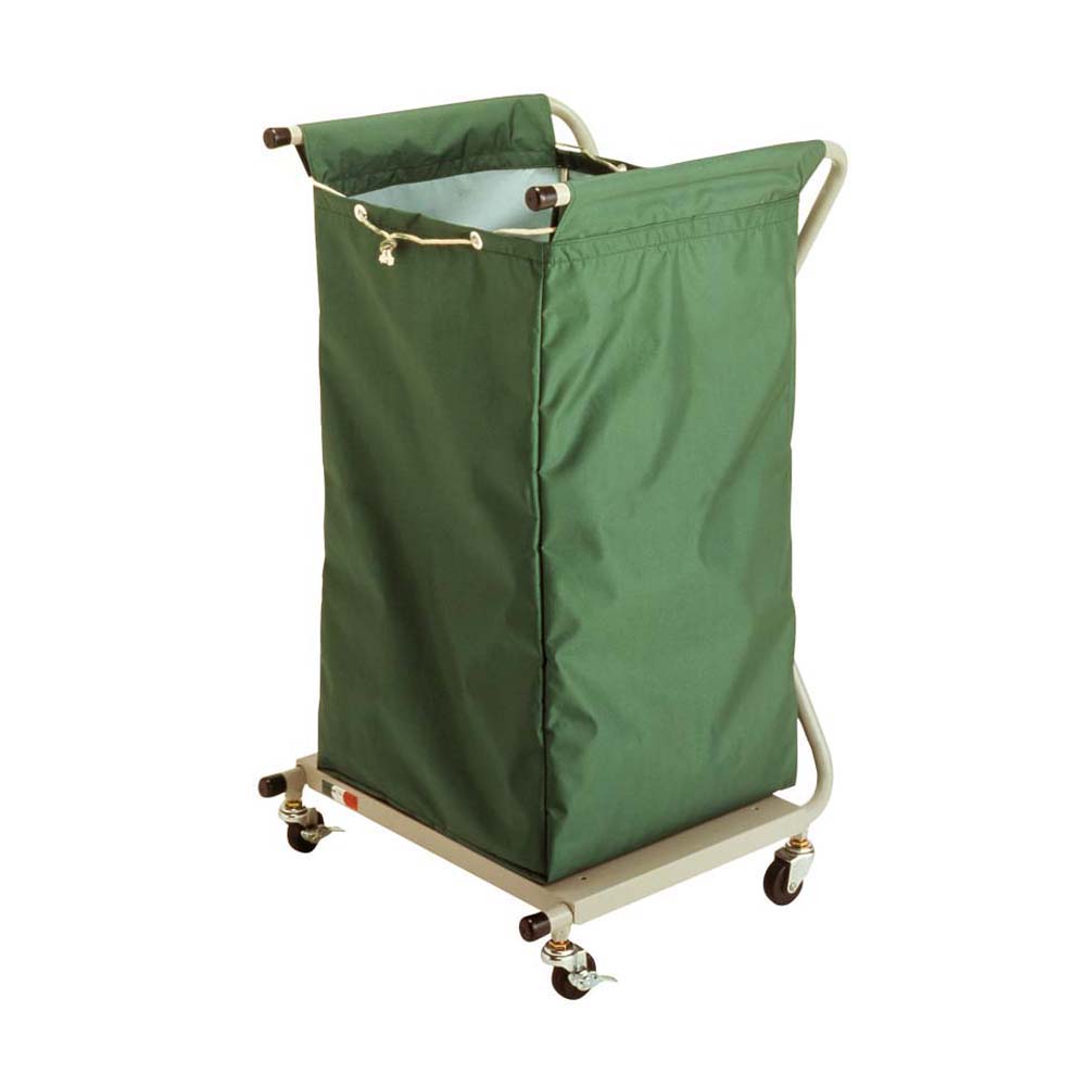 ミヅシマ工業 ダストカート＃50 キャスター付き 交換用袋付 品番200-0400 容量126L【代引・後払い不可】【時間帯指定不可】【個人宅配送不可】【工事現場への配送不可】