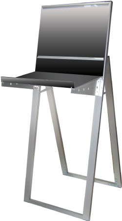 常盤精工 ラックスタンド [ブラック] RASK-A3YB【代引・後払い不可】【工事現場への配送不可】