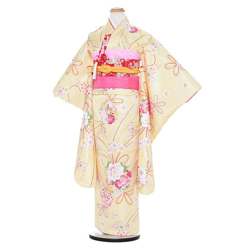 ◆ご利用日の2日前にお届けします。 （ご注文いただいた日時によっては2日前にお届けできない場合がございます） ◆ご利用日の翌日に返却（発送）をお願いいたします。 ◆シーズン・土日祝日は注文が大変混みあいます。 お早目のご注文をお願いいたします。 ◆ご注文いただきましたサイズがすべてご予約済の場合はメールもしくはお電話にてお知らせいたします。◆ご注文の不備もしくは商品が欠品中の際、発送予定日の16時までにご連絡が取れなかった場合、ご注文をキャンセルとさせていただきます。 ◆ご注文はインターネットよりお願いいたします。 七五三レンタル 7歳 女児 フルセット 素材 ポリエステル 100％ 身長:120cm〜130cm位 　■身丈：135cm　肩裄：53cm　袖丈：76cm 　■7歳の標準サイズに調整済みです。 　※簡単なサイズ調整（腰紐にて）が必要な場合があります。 フルセット内容 着物 袖無し襦袢 結び帯 草履 バッグ 箱せこ 帯揚げ しごき 扇子 足袋（プレゼント） 腰紐2本 和装ベルト だて締め 髪飾り ※小物はこちらでコーディネイトさせていただきます。 ※カバンまたは箱タイプでの配送になります。商品画像のお色は、お使いのモニターによって多少異なって見える場合がございます。ご了承くださいませ。