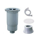 流し台トラップ 排水トラップ ゴミ収納器 外径 φ180 カクダイ 452-502 同等品 排水ホース プレート 防臭エンド キッチン シンク 排水口