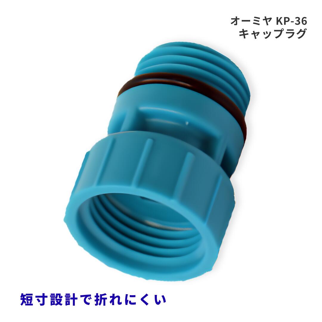 Rakuten - オーミヤ KP-37 キャップラグ 短寸設計 折れにくい テストプラグ 配管養生 水圧テスト PJ1/2 G1/2対応