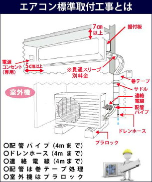 【標準取付+取外+処分セット】2022年 最新モデル 冷暖房エアコン 国内メーカー新品 10畳用 2.8kw(100V・15A)送料無料・工事費込!