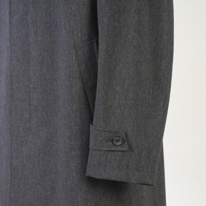 【訳あり】ステンカラー コート メンズ【BBLLサイズ】アクションプリーツ加工 はっ水加工素材 SG-X 8000 BGC22070