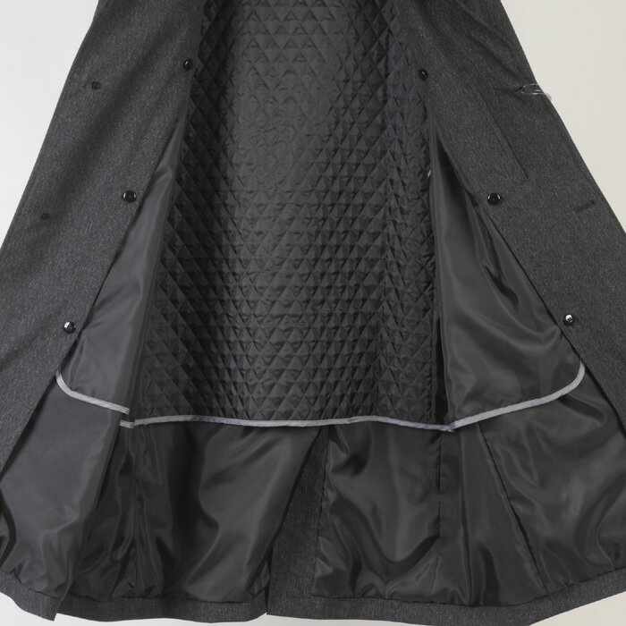 【訳あり】ステンカラー コート メンズ【BBLLサイズ】アクションプリーツ加工 はっ水加工素材 SG-X 8000 BGC22070