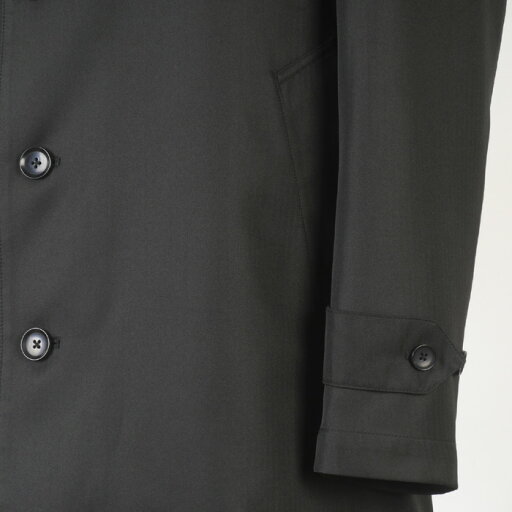 ステンカラー コート メンズ【Lサイズ】ビジネス ライナー付き ハーフコートスタイリッシュスリム SG-L 11000 GC22048