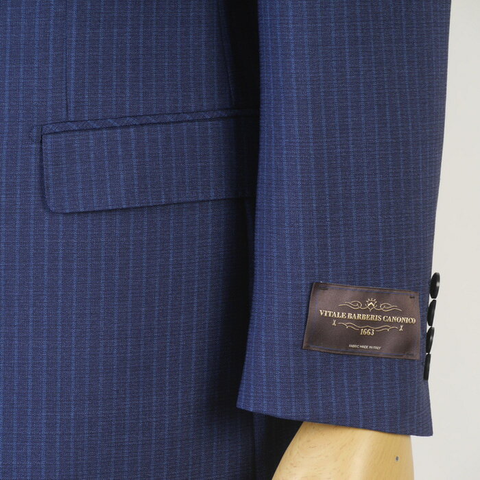 カノニコ スーツ メンズ【CANONICO】 ノータック スリムAB体/BB体 全6柄 27000 bi tRS3052