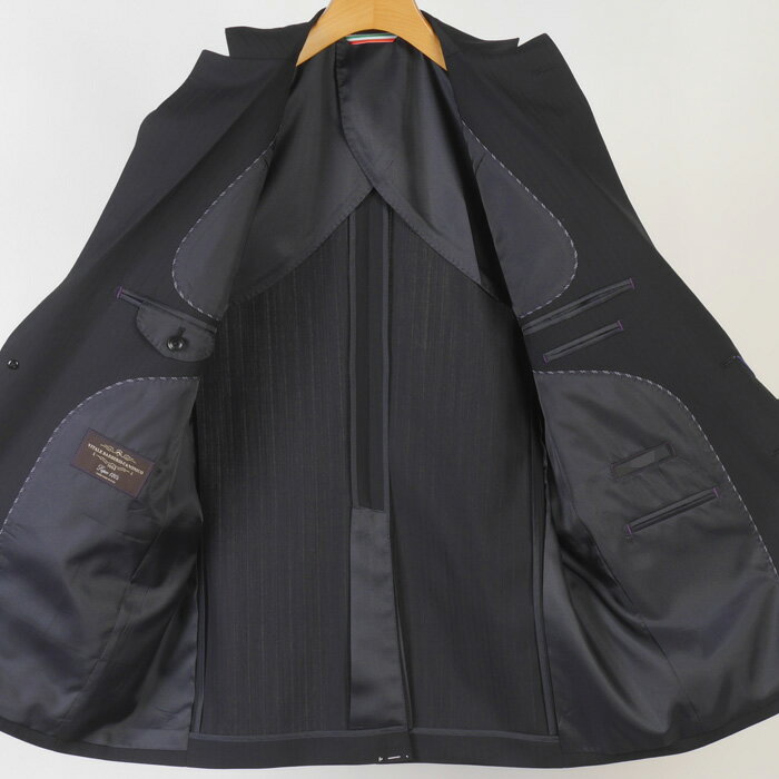 ビジネススーツ メンズ【CANONICO】カノニコノータック Super120's細番手ウール素材【BB体】36000 bi tRS7010bb