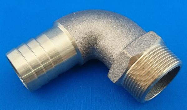 乐天商城 - 耐食　砲金　一体型ホースエルボ　1