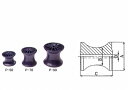 送料無料P-180 プラローラー ニッコー機材 ツノローラー アンカーローラー P180