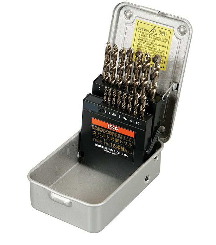 乐天商城 - コバルト武蔵ドリル　15本セット　COUMD-15S　イシハシ精工他商品を上回る超高性能ドリル