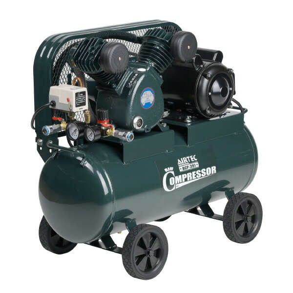 お届け先企業様限定三相100Vエアーコンプレッサー ベルト式 ナカトミ BCP-392 エアーコンプレッサー 三..