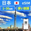 eSIM esim Ȥ 3 5 7 10 15 20 30 ǡ̵ ѥ JAPAN ץڥeSIM sim Ķ® ǡ̿  α û ĥ ᡼Ǽ ιԿ