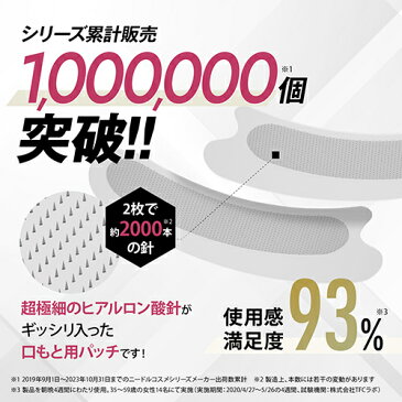 【ヤーマン公式】マイクロニードルパッチ 人気のリフトケアシリーズから、ほうれい線専用のニードルパッチが登場!ヒアルロン酸マイクロニードル(YA-MAN)メディリフト 3Dマイクロフィラー 4セット入り