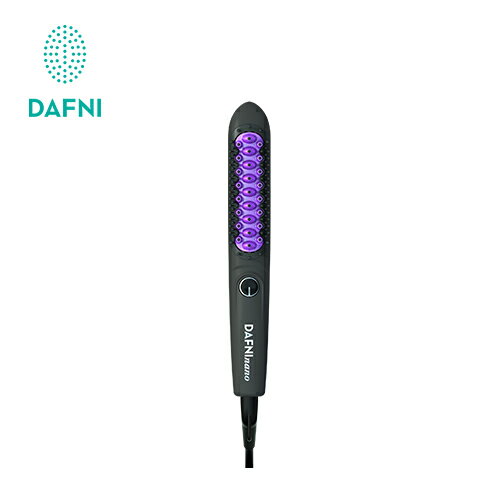 ヘアアイロン アイロン ブラシ 【ヤーマン公式】《DAFNI nano ダフニ ナノ DH16》パープル グリーン| ヘアケア ストレート スタイリング ツヤ 美髪 うねり くせ毛 前髪 ショートヘア ミディアムヘア プレゼント ギフト 女性
