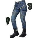 【期間限定最大P5倍+100OFF】バイク用パンツ レディース ライディングパンツ プロテクター付き ライダースパンツ 女性用レーシングパンツ 耐磨 バイクズボ...