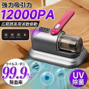 【お買い物マラソン最大2000円OFF】布団クリーナー 布団掃除機 UV除菌 掃除機 LEDディスプレイ ダニ除去器 広範囲除菌 梅雨 花粉対策 ペットの毛 水洗い 軽量 たたき