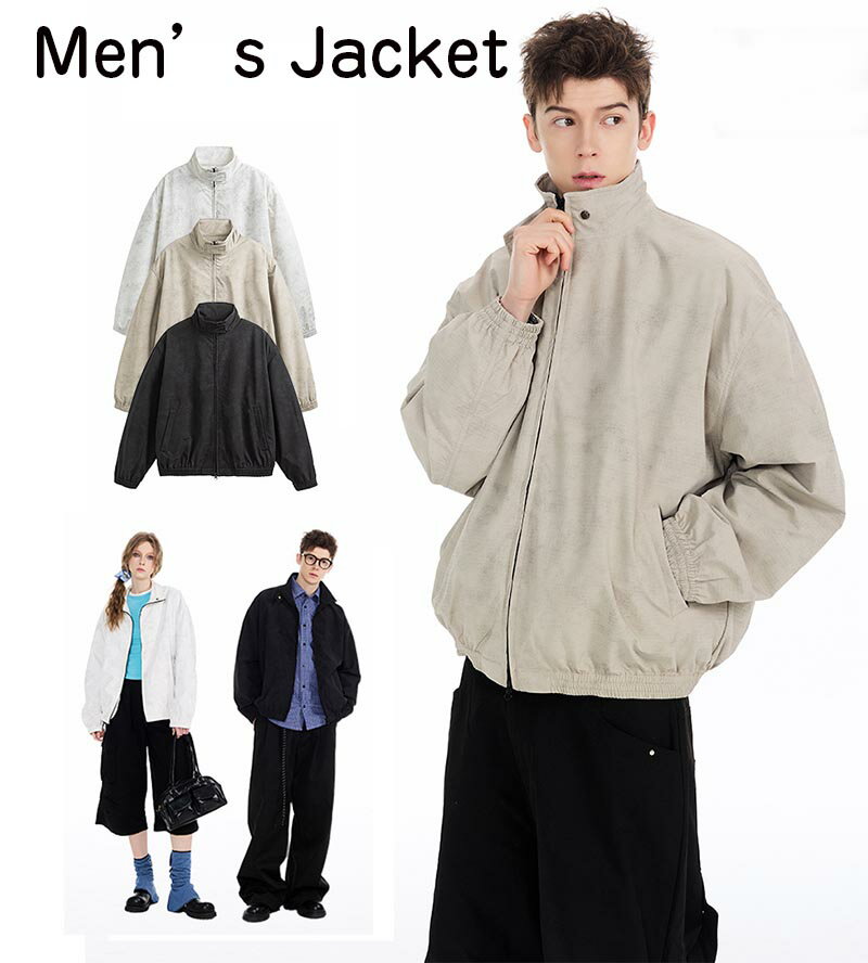 【期間限定5%OFF】アウター メンズジャケット 男女兼用 ジャケット トップス ライトアウター 春 春服 秋 秋服 おしゃれ カジュアルウェア かっこいい 高品質 スプリングコート メンズアウター メンズコート オシャレ 韓国 ファッション