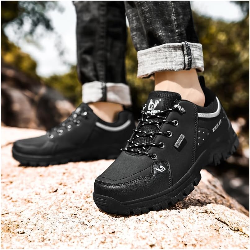 【最大2000OFF】トレッキングシューズ メンズ ハイキングシューズ レディース 登山靴 ローカット キャンプシューズ 軽量 防水 登山用シューズ ウォーキング アウトドア 厚底 遠足 ハイキング 耐摩耗性 おしゃれ 大きいサイズ 23.0cm-28.5cm