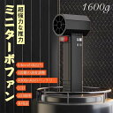 【限定特典最大P5倍+100円OFF】ターボファン エアダスター 4段階 最大推力1.6KG 4000mah 64mm庭掃除雑草 除雪 洗車 花粉対策 防災グッ...