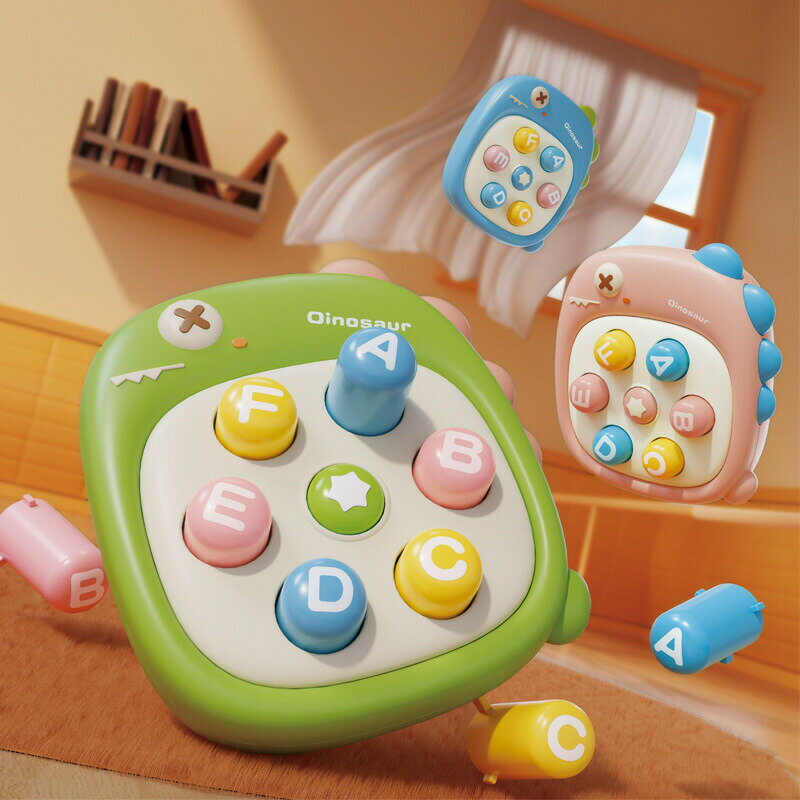 Rakuten - 恐竜 モグラたたき おもちゃ 子供用 知育玩具 押す遊び 早期教育 親子遊び 集中力 トレーニング ストレス解消 幼児 ベビー 教育玩具 誕生日 プレゼント