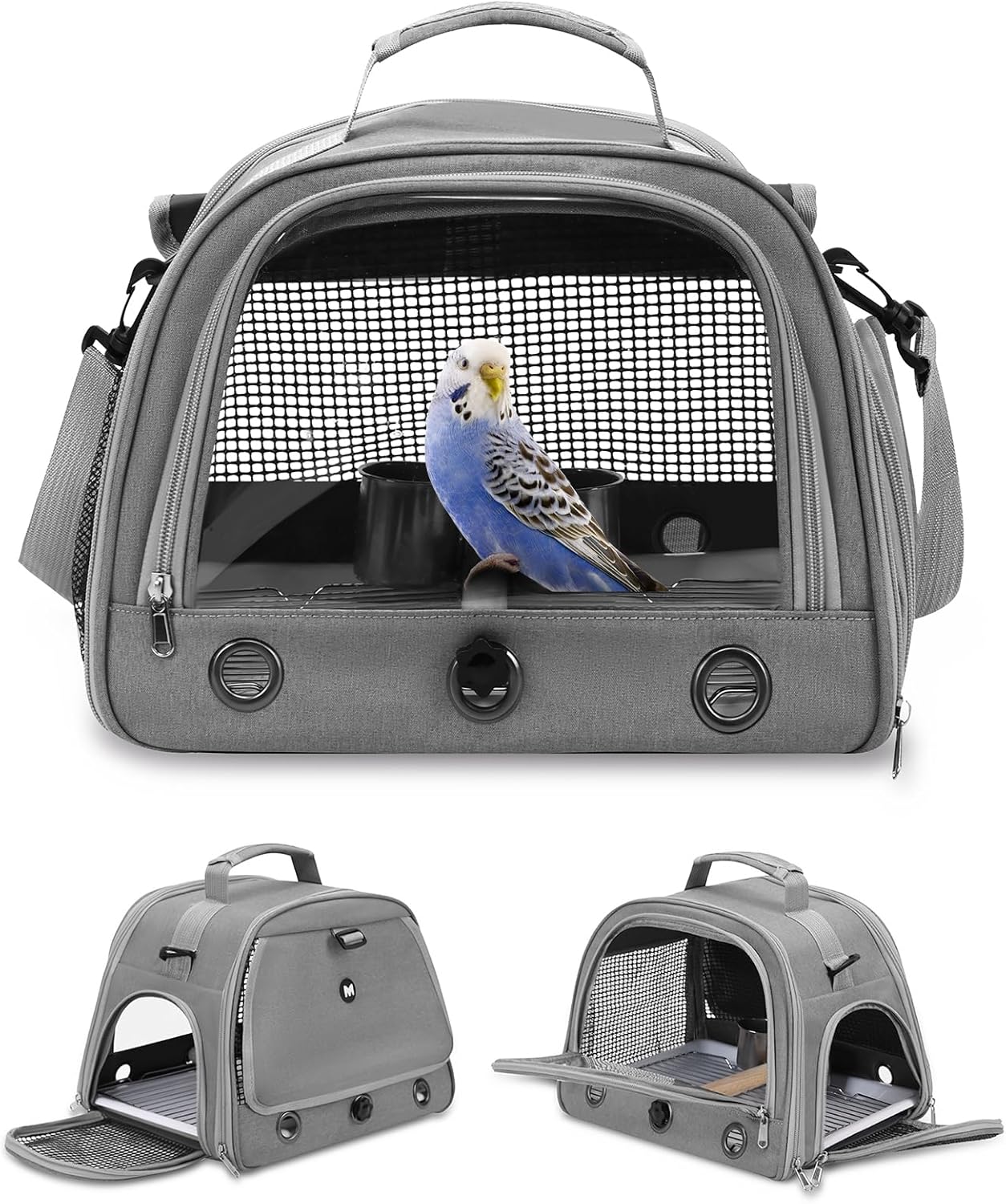 鳥キャリーバッグ 止まり木付き お散歩ケージ 手提げ/肩掛け ペットお出かけ オウムキャリーバッグ 鳥かご インコ オウム 文鳥 ペット ハムスター うさぎ ケージ お出かけ トラベルケージ 移動用 バード キャリー バードケージ 小動物 旅行 通院 鳥小屋 ペットバッグ