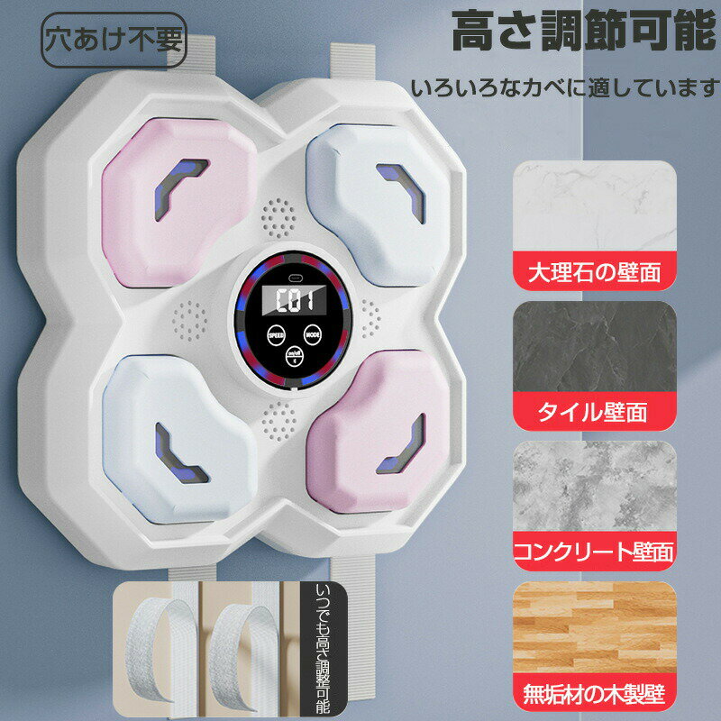 【SS最大P5】音楽ボクシングマシン スマート ディスプレイ付き 子供 大人 音楽ボク...