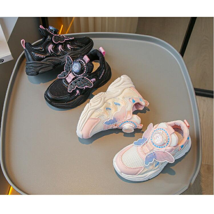 ＼マラソンP2倍+最大2000円OFF／スニーカー スポーツ靴 女の子 キッズシューズ ダ...