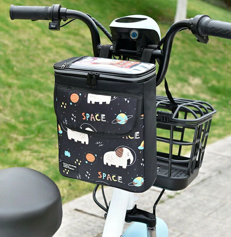 【SS最大P5】自転車フロントバッグ脱着式 収納 防水 バッグ フロント 大容量 荷物...
