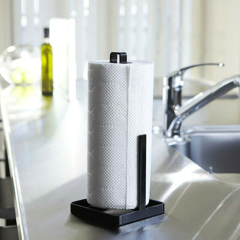 便利なホルダー。キッチンペーパーホルダー ペーパータオルホルダー キッチン ペーパーホルダー ペーパーホルダー キッチンタオル タオルホルダー おしゃれ キッチン用品キッチンペーパーホルダー ペーパータオルホルダー キッチン ペーパーホルダー ペーパーホルダー キッチンタオル タオルホルダー おしゃれ キッチン用品 便利なホルダー キッチンペーパーの取り付けはストンと入れるだけですのでストレスフリーでご利用できます。の便利なホルダー。調理中に手の届きやすい所に食事の時は食卓でのご利用も可能です。 5