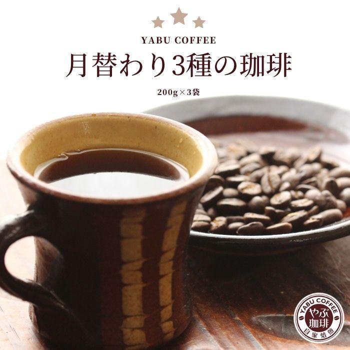 コーヒー豆 自家焙煎 5月 月替わり 3