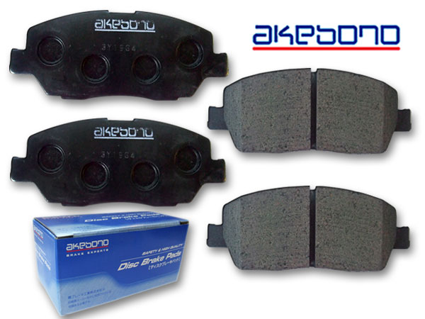 【最大2000円OFFクーポン〜12/6(土)9:59まで】エブリイ エブリー ワゴン DA52W H11/6〜H13/9 フロント ブレーキパッド 前 アケボノ 国産 純正同等 AN-621K