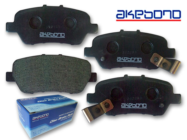 【最大2000円OFFクーポン〜12/6(土)9:59まで】エリシオン RR3 RR4 H16/05〜 リア ブレーキパッド 後 リヤ アケボノ 国産 純正同等 AN-698WK