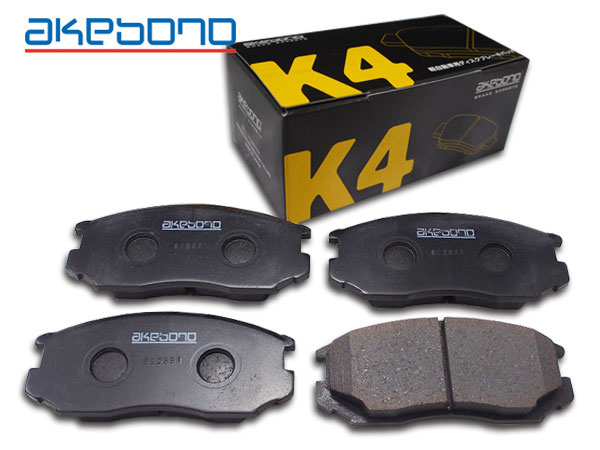 【最大2000円OFFクーポン〜12/6(土)9:59まで】ビーゴ J200G J210G H18/01〜 K4 フロント ブレーキパッド 前 アケボノ 国産 純正同等 ダイハツ K-478K