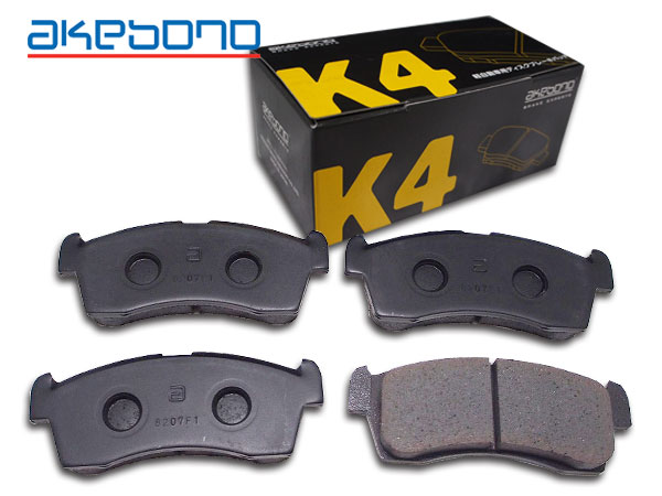 MRワゴン MF21S グレードG H16/10〜H18/1 K4 フロント ブレーキパッド 前 アケボノ 国産 純正同等 K-727K