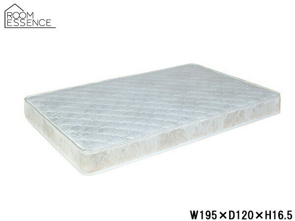 東谷 ボンネルコイルマットレス セミダブル ホワイト W195×D120×H16.5 MB-222-SD ベッド 寝具 寝心地 快適 安眠 メーカー直送 送料無料