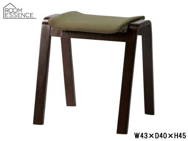 【BLACK FRIDAY期間中エントリーP5倍】東谷 スタッキングスツール グリーン W43×D40×H45 TSC-117GR 腰..