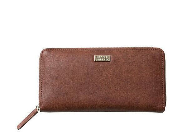 【マラソン中エントリーP5倍！7/19 20時〜7/25】フランコフェラーロ 長財布 ブラウン S-FFM173102BRN 内祝い お祝い ギフト プレゼント