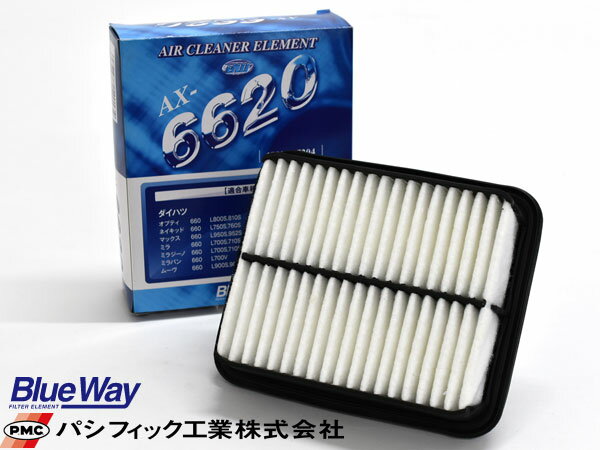 【マラソン期間中エントリーP5倍！6/22 20時〜6/26】ネイキッド L750S L760S エアエレメント エアー フィルター クリーナー パシフィック工業 BlueWay AX-6620