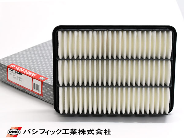 【最大2000円OFFクーポン〜12/6(土)9:59まで】ランドクルーザー プラド TRJ120W エアーエレメント エアークリーナー パシフィック工業 PMC H16.08〜H21.09 PA-1645