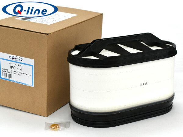 デュトロ SKG-XZC710M エアーエレメント エアークリーナー Q-line 大型車用 トラック エンジン フィルター H23.07〜H27.05 QAC-4(2)