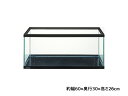 マリーナ 幅60cm水槽 LOW MR600BKL-N キズがつきにくいガラス水槽 観賞魚用品 水槽 ガラス水槽 GEX 送料無料