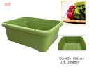 野菜 プランター 葉もの野菜 21L 500浅型 20個セット 50×40×18H(cm) 菜園 プランター グリーン アイカ aika 配送不可地域有 法人のみ配送 送料無料