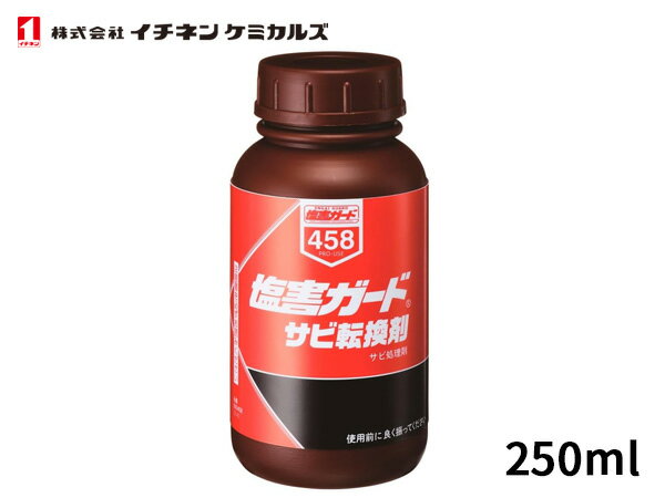 【BLACK FRIDAY期間中エントリーP5倍】イチネンケミカルズ 塩害ガード サビ転換剤 250ml 赤サビ NX458