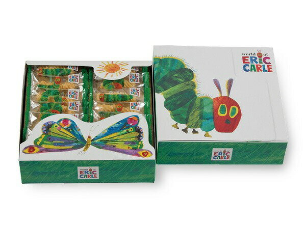 【BLACK FRIDAY期間中エントリーP5倍】はらぺこあおむし おやつアソート ひねり揚げせんべい 80g HA-10S 化粧箱入 お祝い 返礼品 贈答 進...