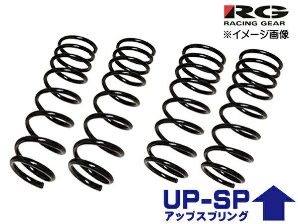 【マラソン期間中エントリーP5倍！6/22 20時〜6/26】エクストレイル NT31 アップスプリング RG レーシングギア 前後セット 1台分 SN030A-UP 保証付 車検対応 メーカー直送 送料無料