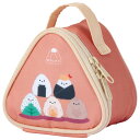 保冷 おにぎり型 ミニランチバッグ ゆるにぎり スケーター KONC2 / 保冷 保温 お弁当 おむすび ケース ポーチ バッグ 塾弁 三角 小物入れ 女性 レディース キャラクター かわいい おしゃれ カワイイ オシャレ シンプル ピンク /(3)
