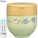 抗菌 折りたたみハンドル付 保温 保冷 丼ランチジャー 540ml 星のカービィ スケーター LDNO6AG / 丼型 丼ぶり お弁当箱 ランチボックス コンパ...